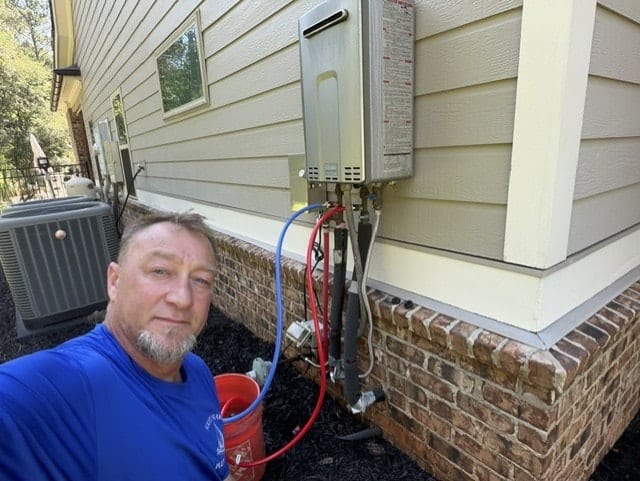 Plumbing work completed by Scott Sears in Forsyth GA